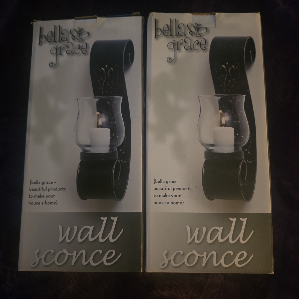 Black Wall Sconce - Picture 2 of 4